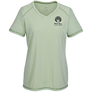 Augusta Super Soft-Spun Poly V-Neck T-Shirt - Ladies' Main Image