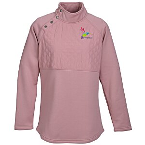 Newbury Asymmetrical Snap Sweatshirt - Ladies' Main Image