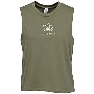 Alternative Cotton Jersey Go-To Crop Muscle Tank - Ladies' Main Image