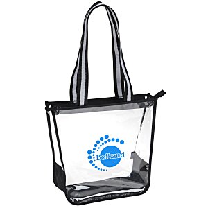 Sigma Clear Zippered Tote Main Image