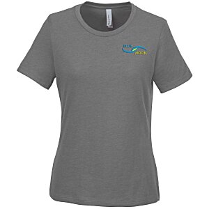 Bella+Canvas Relaxed Crewneck T-Shirt - Ladies' - Heathers - Embroidered Main Image