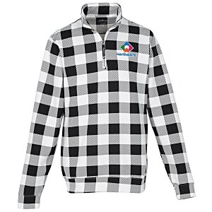 Crosswind Printed 1/4-Zip Sweatshirt Main Image