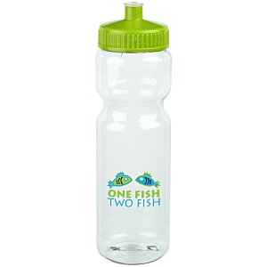 Clear Impact Olympian Bottle - 28 oz. - Full Color Main Image