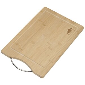 Home Basics Bamboo Board with Handle - 10" x 15" Main Image