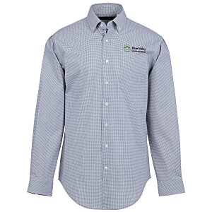 Perry Ellis Mini Grid Woven Shirt - Men's Main Image