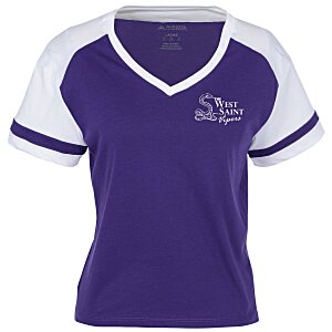 Augusta Sportswear Fan Favorite V-Neck T-Shirt - Ladies' Main Image