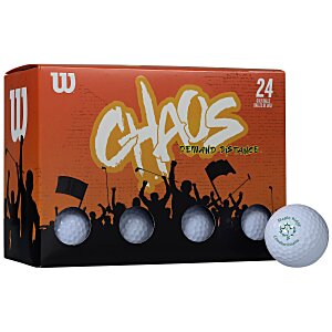 Wilson Chaos Golf Ball - Double Dozen Main Image
