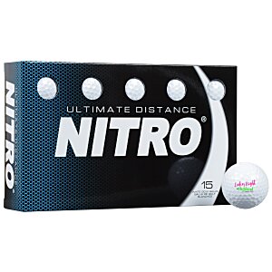 Nitro Ultimate Distance Golf Ball - 15 Pack Main Image