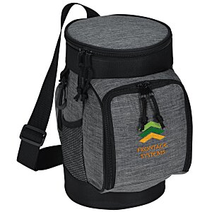 Heathered 6-Can Golf Cooler - Embroidered Main Image