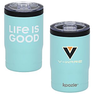 Life is Good Koozie® Vacuum Insulator Tumbler – 11 oz. - Full Color Main Image