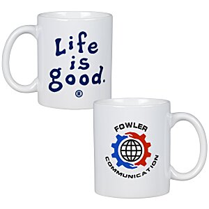 Life is Good Coffee Mug – 11 oz. - Full Color - LIG Main Image