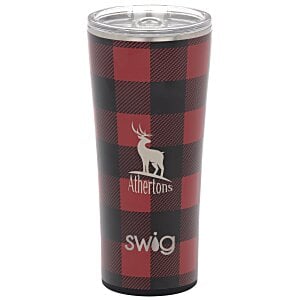 Swig Life Vacuum Tumbler - 22 oz. - Buffalo Plaid Main Image