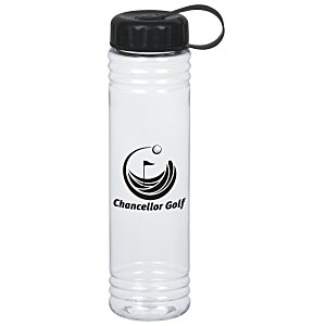 Clear Impact Adventure Bottle with Tethered Lid - 32 oz. Main Image