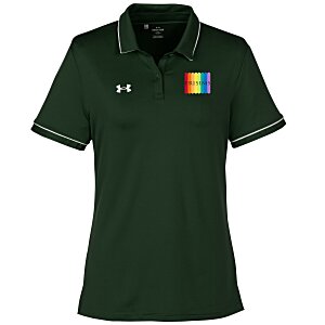 Under Armour Tipped Team Performance Polo - Ladies' - Full Color Main Image