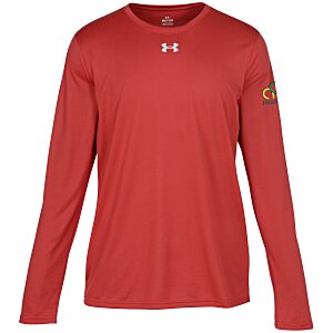Under Armour Team Tech Long Sleeve T-Shirt - Men's - Embroidered Main Image