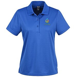 Paseo Dot Stripe Jacquard Polo - Ladies' Main Image