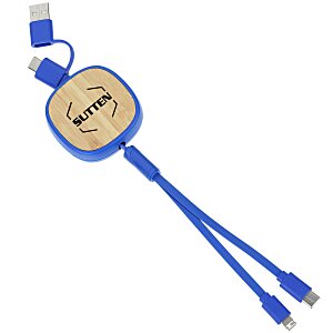 Benny Retractable Duo Charging Cable Main Image