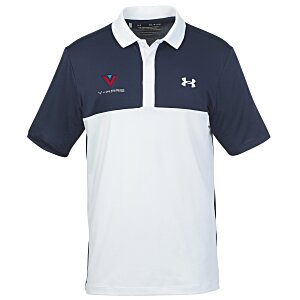 Under Armour Performance 3.0 Color Block Polo - Embroidered Main Image