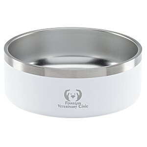 Color Accent Stainless Steel Pet Bowl Main Image