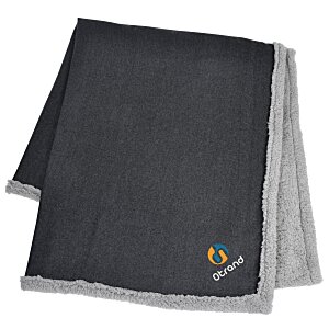 Field & Co. Oversized Wool Sherpa Blanket Main Image
