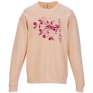 Comfort Colors Garment-Dyed Lightweight Cotton Fleece Crewneck Sweatshirt Main Image
