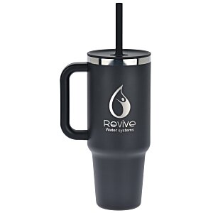 Hydro Flask All Around Travel Tumbler with Straw - 40 oz. - Laser Engraved Main Image