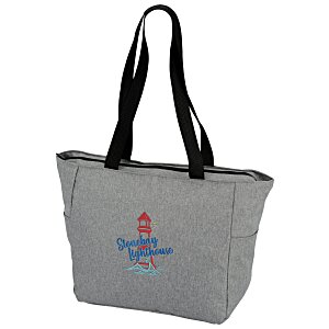 Antonio Zippered Convention Tote - Embroidered Main Image