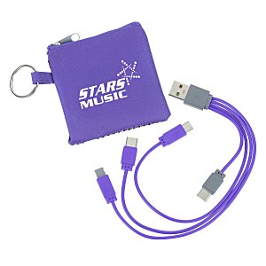 Sporty Charging Cable USB-C Pouch - 24 hr Main Image