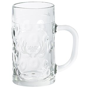 Oktoberfest Glass Mug - 17 oz. - Deep Etch Main Image