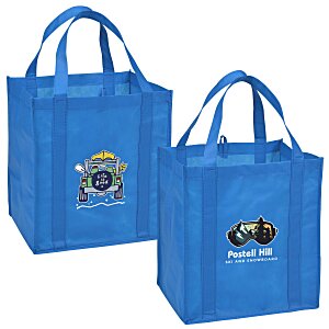 Life is Good Grocery Tote - Full Color - 4WD Main Image