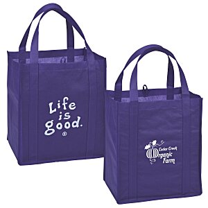 Life is Good Grocery Tote - LIG Main Image