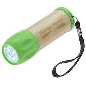 Destin LED Bamboo Accent Flashlight - 24 hr Main Image