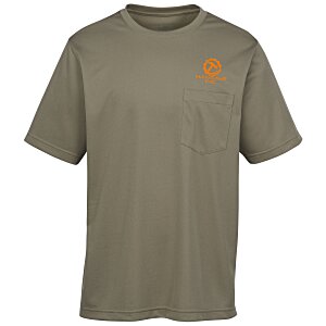 Harriton Charge Snag and Soil Protect Pocket T-Shirt Main Image