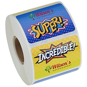 Super Kid Sticker Roll - Superhero Praise Main Image