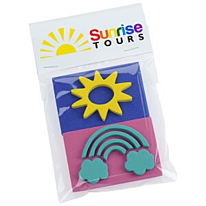 Foam Stamps - Sun and Rainbow Main Image