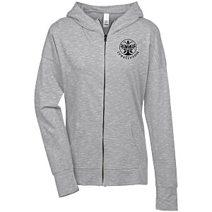 District Award Full-Zip Hoodie - Ladies' - Screen Main Image