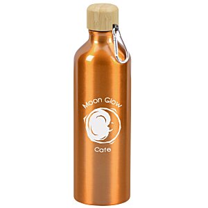 Tundra Aluminum Bottle with Bamboo Lid - 25 oz. Main Image