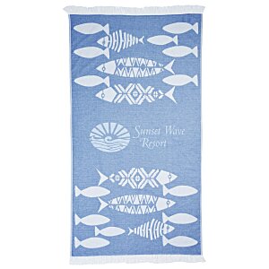 Coral Reef Peshtemal Beach Towel Main Image