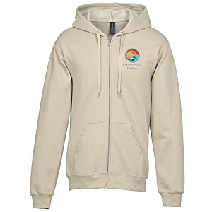 Gildan Softstyle Fleece Full-Zip Hoodie - Embroidered Main Image