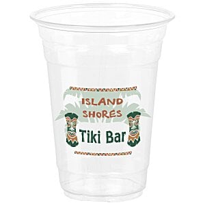 Full Color Clear Plastic Cup - 16 oz. Main Image