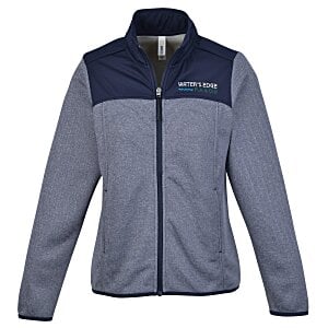 Venture Heathered Stripe Hybrid Jacket - Ladies' Main Image