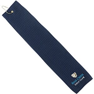 Avid Golfer Trifold Waffle Towel Main Image