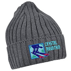 Astana Rib Knit Cuffed Beanie Main Image