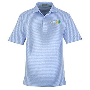 Tasc Cloud Lightweight Brookline Stripe Polo Main Image