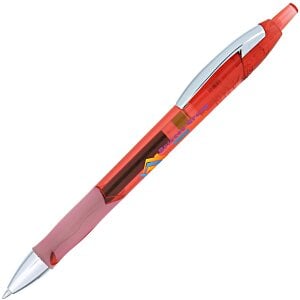 Bic Ferocity Clic Gel Pen - Translucent - Full Color Main Image