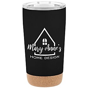 Austin Vacuum Tumbler with Cork Bottom - 16 oz. - 24 hr Main Image