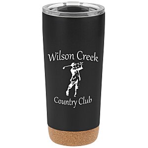 Austin Vacuum Tumbler with Cork Bottom - 20 oz. - 24 hr Main Image
