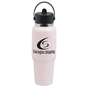 Hydro Flask Wide Mouth Travel Bottle with Flex Straw Cap - 32 oz. - 24 hr Main Image