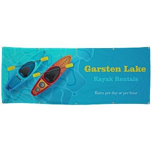 Nylon Event Banner - 3' x 8' - One Sided Main Image