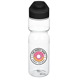 Clear Impact Olympian Bottle with Flip Carry Lid - 28 oz. - Full Color Main Image